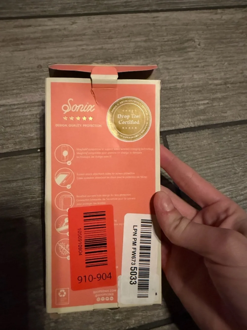 NIB Sonix Case For IPhone 17 Pro | Compatible With MagSafe | Choco Bar